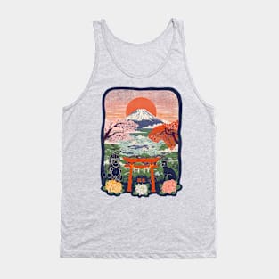 Japan Sunrise Tank Top